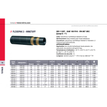 Flexible HP - 1/4" - 10ML M/F BSP