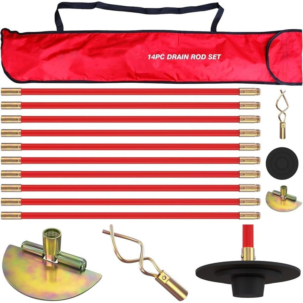 Kit cannes de débouchage de 9M
