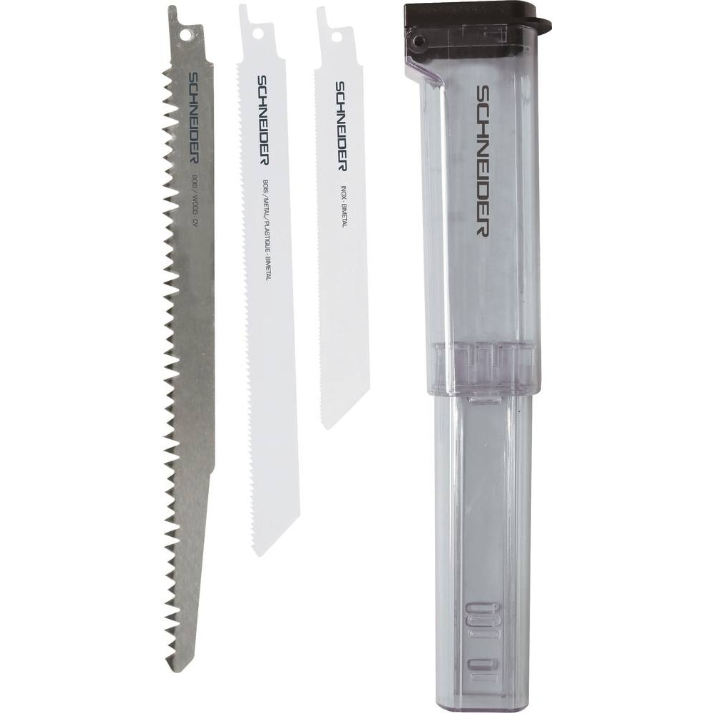 Lame de scie sabre bois/métal/plastique - lot de 12 pcs