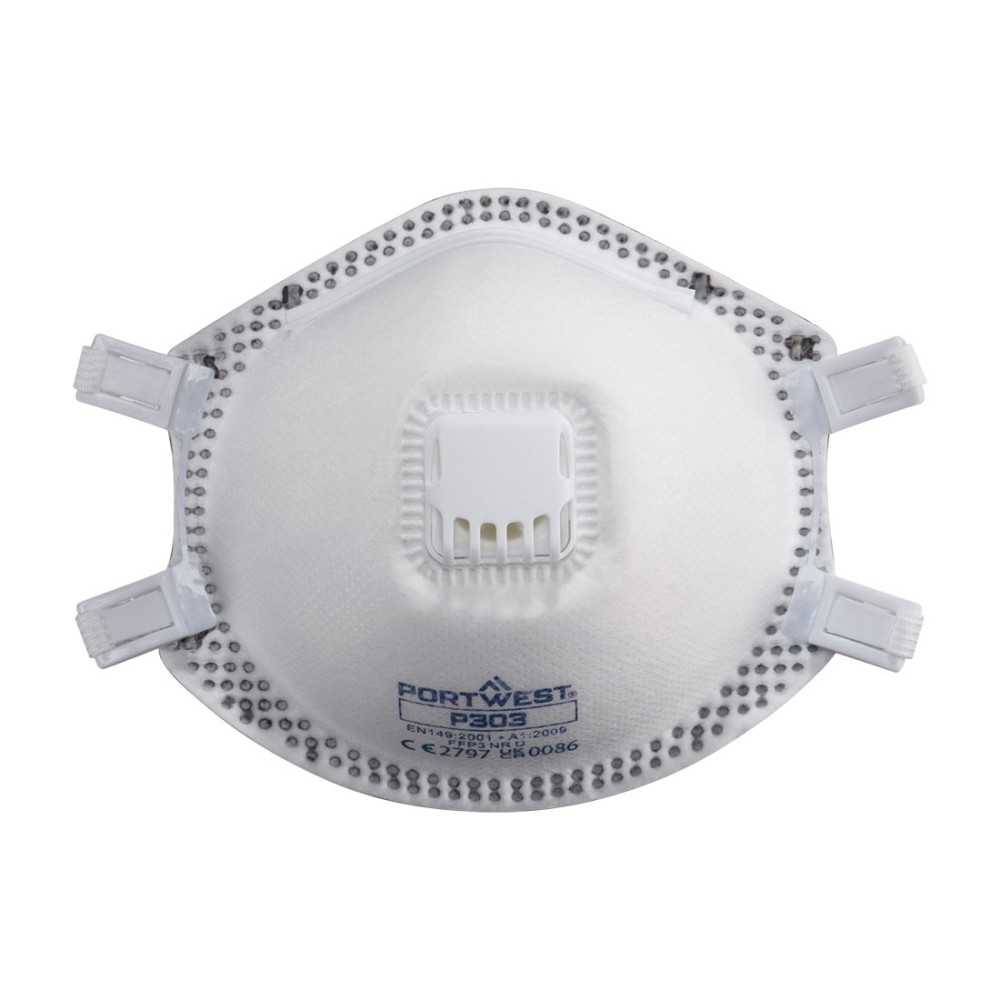 Masque FFP3 DOLOMITE à valve (10 pcs)