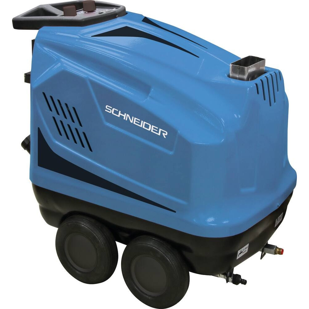 Nettoyeur HP eau chaude 380V 14 l/min 160 bar avec flexible 20m et total stop Nettoyeur HP eau chaude 380V 14 l/min 160 bar avec flexible 20m et total stop