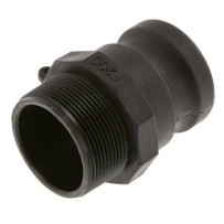 Raccord a cames adaptateur type F DN50 male 2" PP