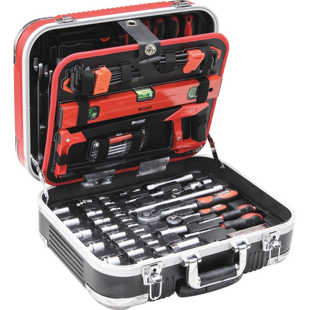Mallette de dépannage sur roues 133 outils 1/4" - 1/2" Mallette de dépannage sur roues 133 outils 1/4" - 1/2"