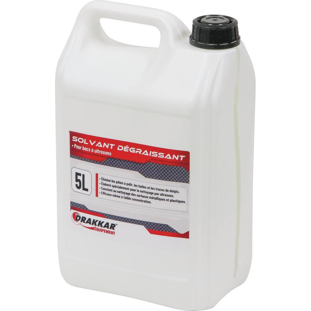 Solvant dégraissant pour bacs à ultrasons - 5L Solvant dégraissant pour bacs à ultrasons - 5L