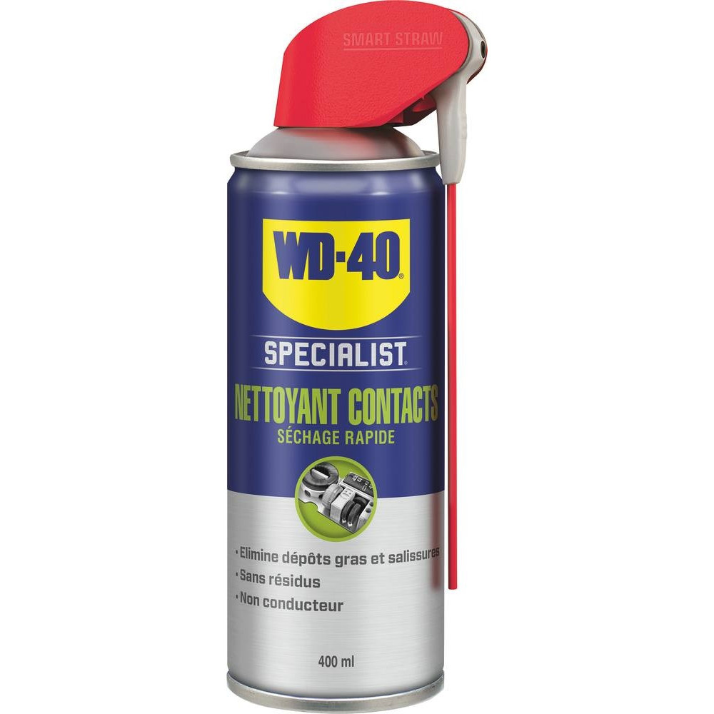 Nettoyant contact électrique avec tête 2 jets - 400ml Nettoyant contact électrique avec tête 2 jets - 400ml