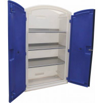 Armoire de rétention 100% PEHD 3 étagères 