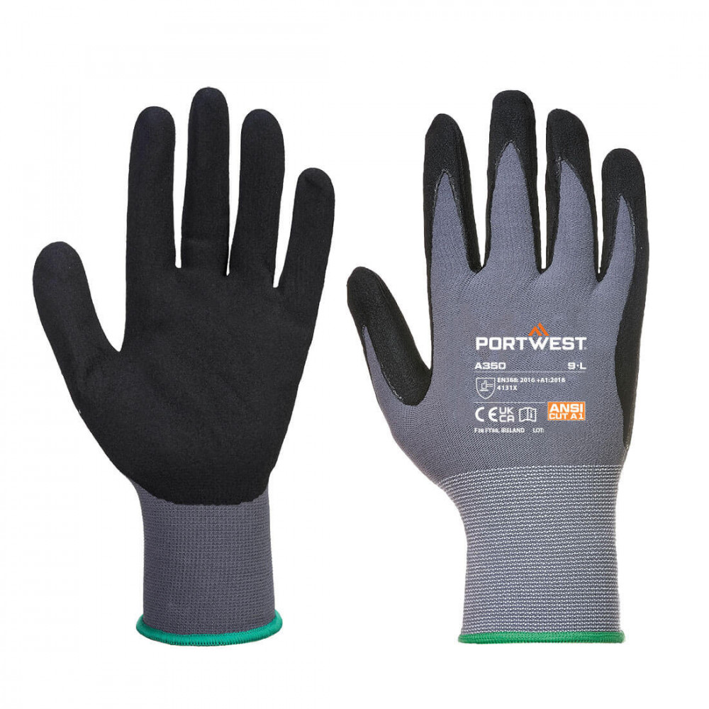 Gant DermiFlex Noir Gant DermiFlex Noir