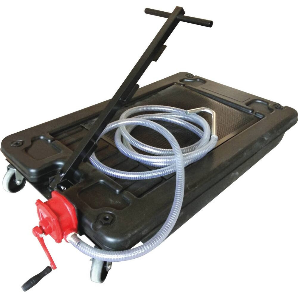 Bac de vidange acier mobile 70L Bac de vidange acier mobile 70L