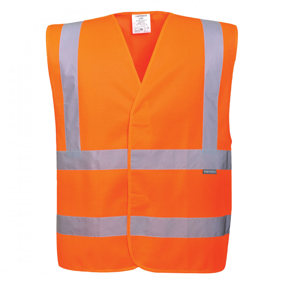 Gilet Haute-Visibilité orange