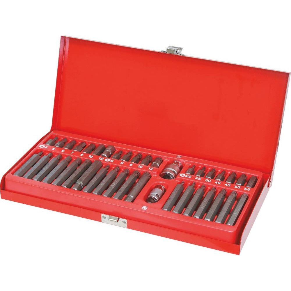 Embout hexagonal 10mm XZN/hexagonal/Torx® avec douilles 1/2 et 3/8" - 40 pcs Embout hexagonal 10mm XZN/hexagonal/Torx® avec douilles 1/2 et 3/8" - 40 pcs