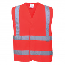 Gilet Haute-Visibilité rouge