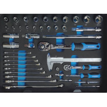 Mallette de dépannage 133 outils 1/4" - 1/2"