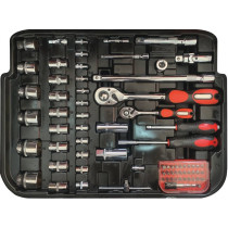 Mallette de dépannage 133 outils 1/4" - 1/2"