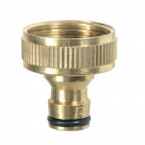 Nez de robinet en laiton 1"
