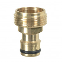 Adaptateur mâle fileté en laiton 3/4