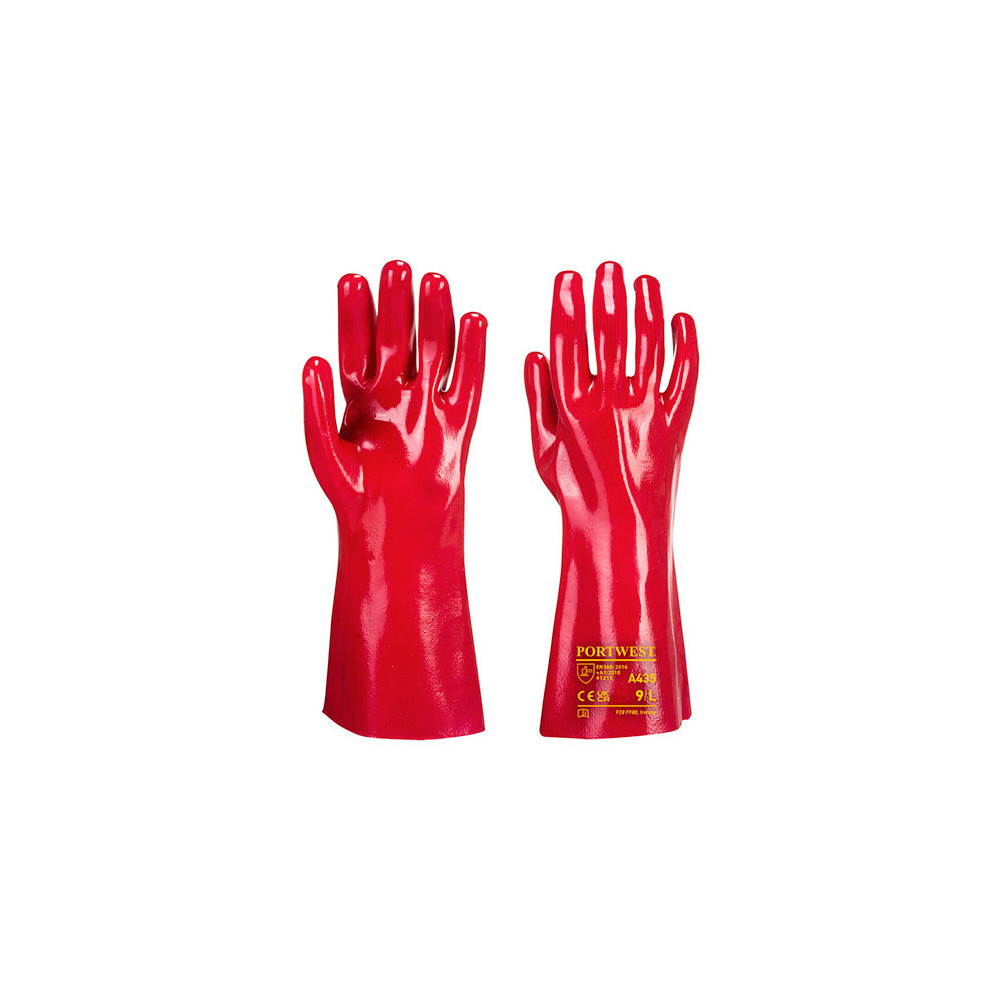 Gant PVC Rouge 35cm
