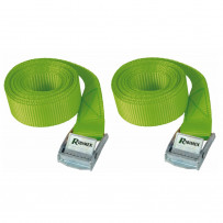 Sangle bagagère 25mmx2,5m 250 kgs en lot de 2