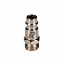 Embouts rapides standards D filetés mâles lot de 2