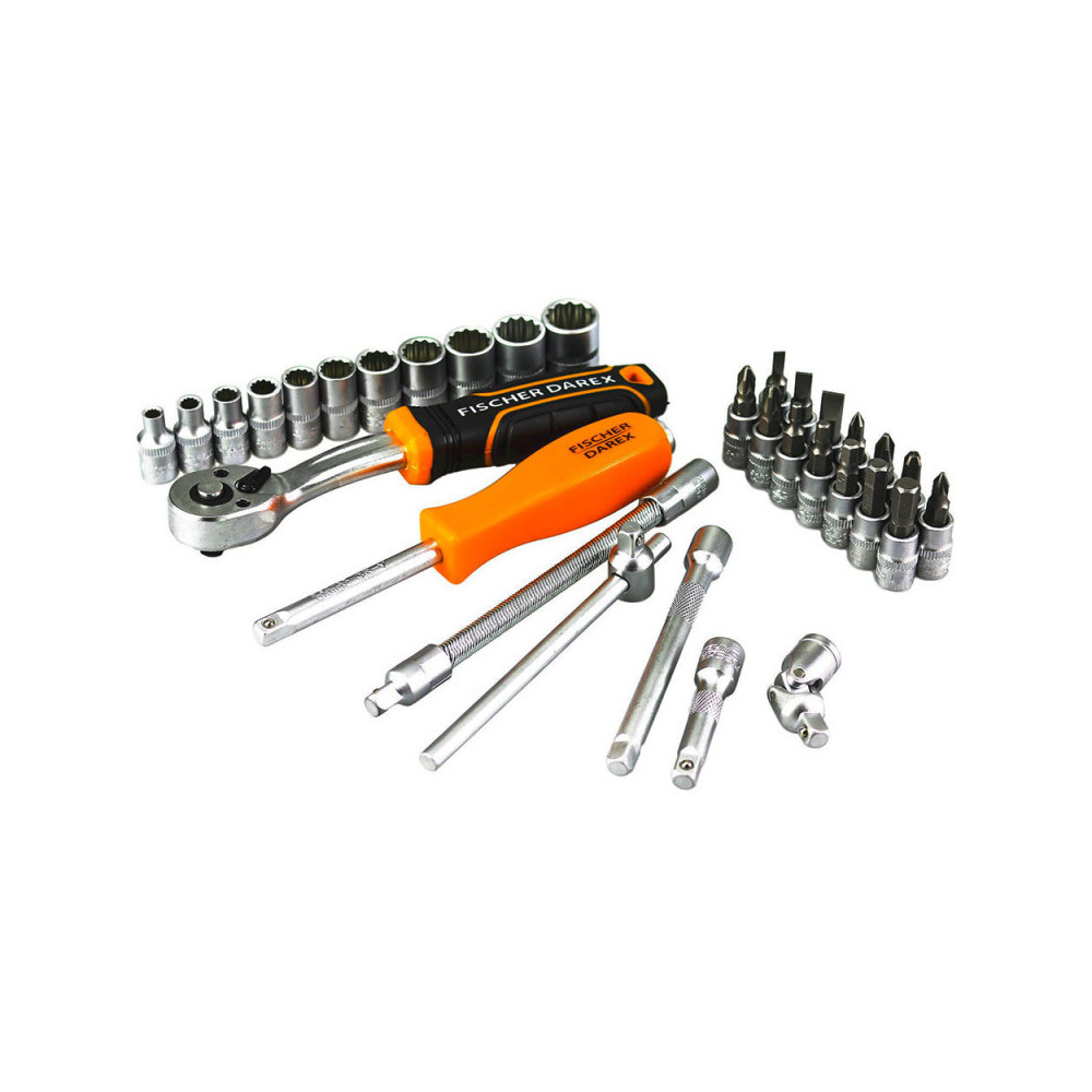 Coffret de serrage 1/4" 32 pièces Coffret de serrage 1/4" 32 pièces