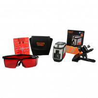 Niveau laser croix rouge auto ajustable