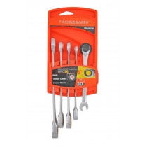 Coffret 5 clés mixtes à cliquet