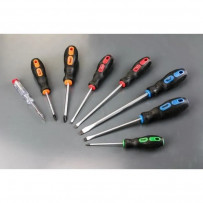 Jeu de 7 tournevis + 1 testeur basse tension