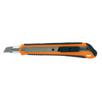 Cutter 9mm bi-matiére lame rétractable