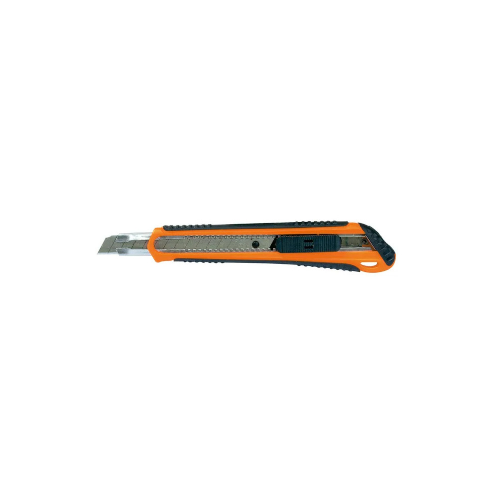 Cutter 9mm bi-matiére lame rétractable