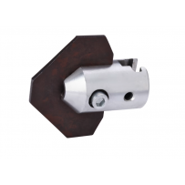 Tête d flèche, avec raccord 32 mm, D65mm