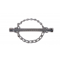 Tête d’éjection à chaîne avec 4 chaînes lisses, sans bague 16 mm