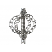 Tête d’éjection à chaîne avec 4 chaînes lisses, sans bague 16 mm