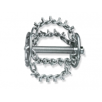 Tête de lance-chaîne avec pointes, 4 chaînes et anneau, 32 mm