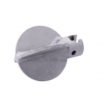 Tête sphérique avec raccord de 22 mm, 4 lames, D55mm