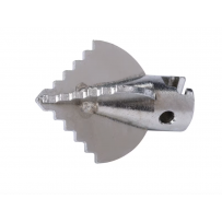 Tête lame crantée avec raccord de 16 mm, D35mm