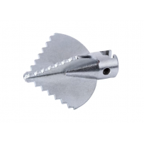 Forets à feuilles croisées avec raccord de 16 mm, dentées, D45mm