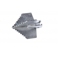 Forets à feuilles croisées avec raccord de 16 mm, dentées, D55mm