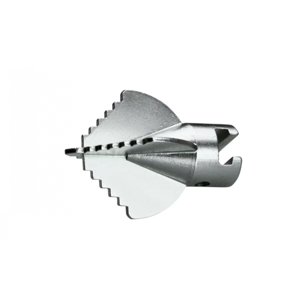 Tête lame crantée avec raccord de 22 mm, D65mm Tête lame crantée avec raccord de 22 mm, D65mm