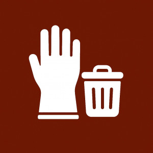 Gants a usage court